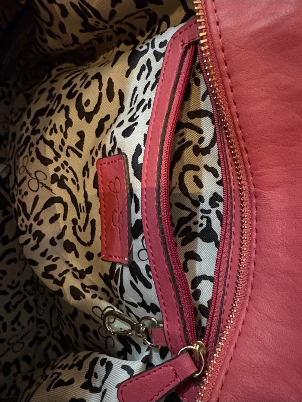 Jessica Simpson Women's Structured Tote Bag in Coral Red